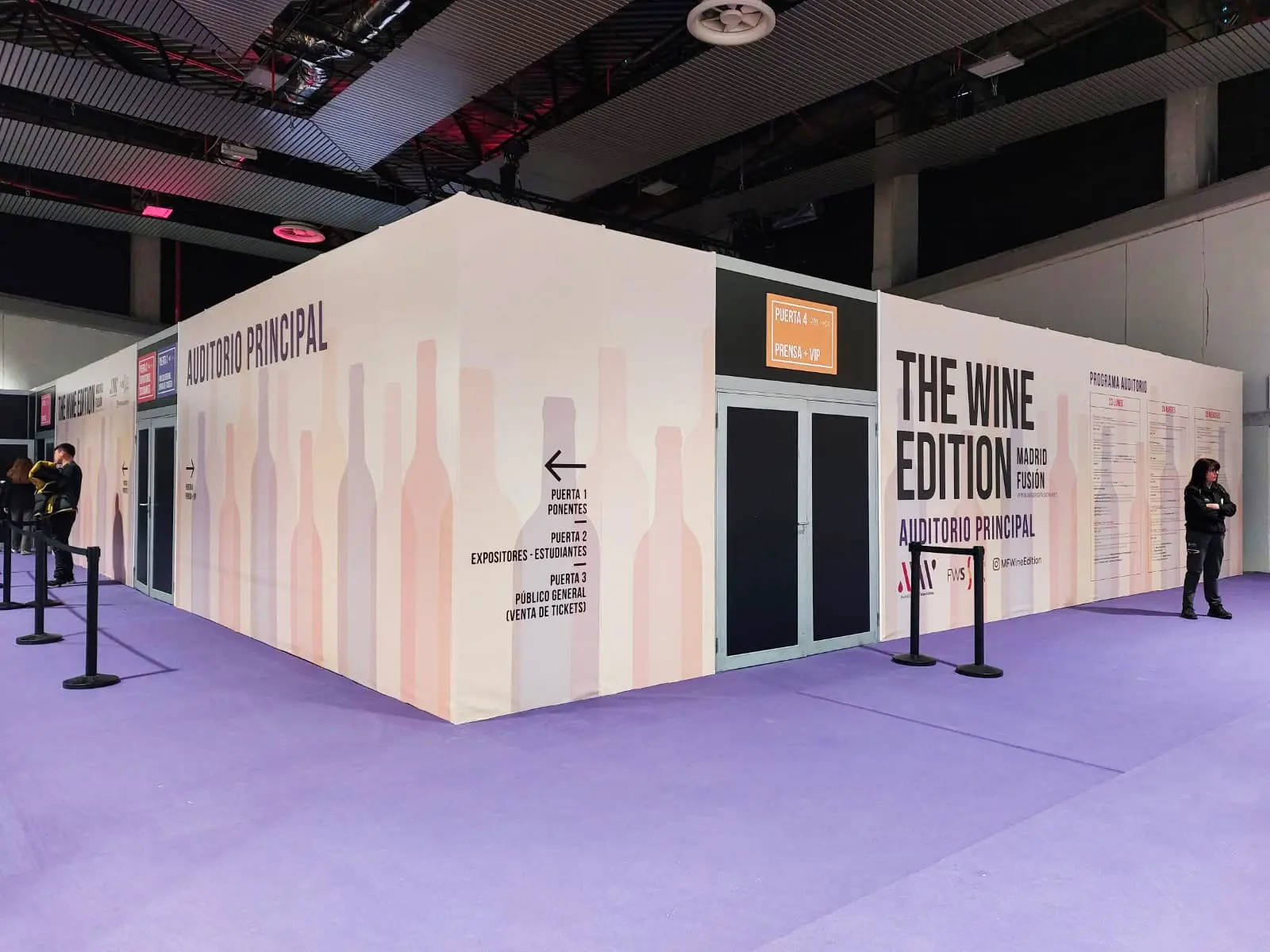 Madrid Fusion tote bag design.